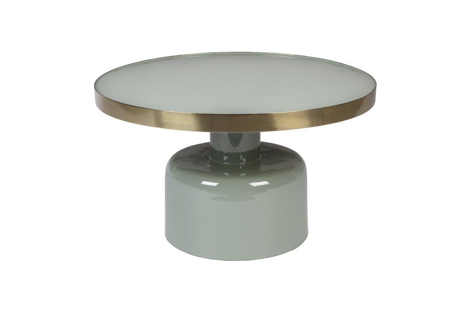 Table basse en fer vert Glam Zuiver