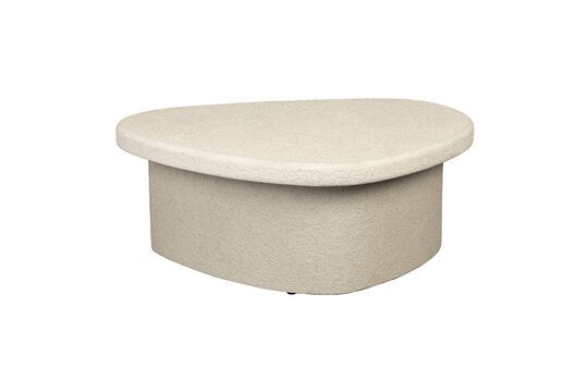 Table basse en marbre beige Veda Détouré