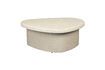 Miniature Table basse en marbre beige Veda 7