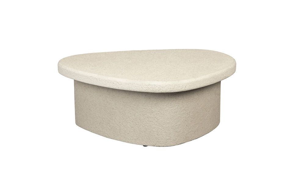 Table basse en marbre beige Veda - 5