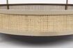 Miniature Table basse en rotin beige Makoto 7