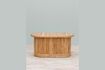 Miniature Table basse en rotin clair Barbade 2