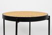 Miniature Table basse en rotin noir Spike 4