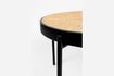 Miniature Table basse en rotin noir Spike 5