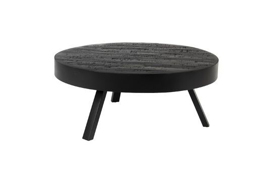 Table basse en teck noir Suri Détouré