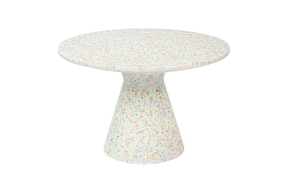 Table basse en terrazzo multicolore Victoria Zuiver