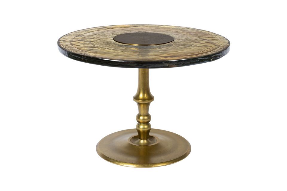 Table basse en verre doré Sue DutchBone