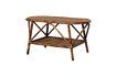 Miniature Table basse ovale en rotin marron Veracruz 5