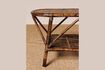 Miniature Table basse ovale en rotin marron Veracruz 4