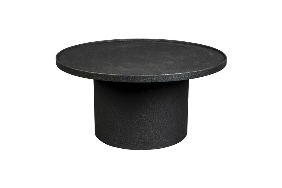 Table basse ronde en bois noir Winston DutchBone