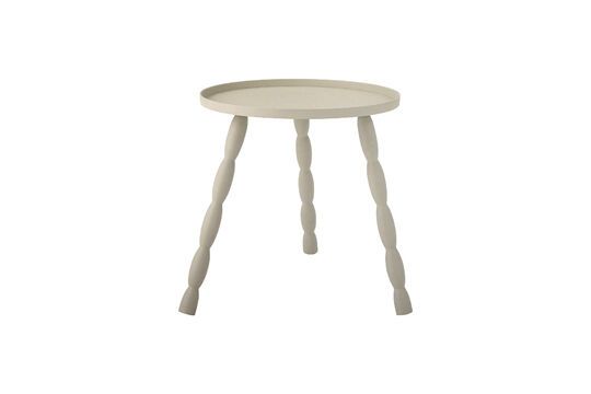 Table d'appoint en aluminium beige Soffy Détouré