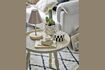 Miniature Table d'appoint en aluminium beige Soffy 4