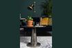 Miniature Table d'appoint en aluminium Brute 1