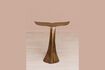 Miniature Table d'appoint en aluminium cuivre Poisson 4