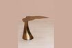 Miniature Table d'appoint en aluminium cuivre Poisson 5