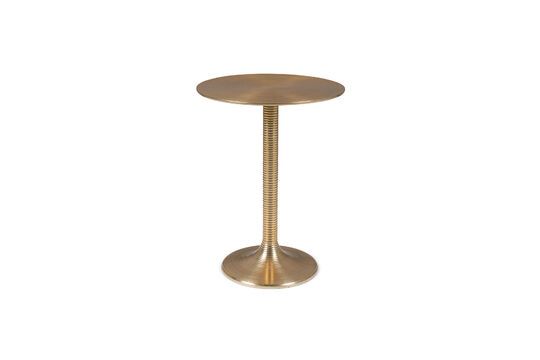 Table d'appoint en aluminium doré Hynotising