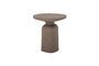 Miniature Table d'appoint en aluminium marron Millan Détouré