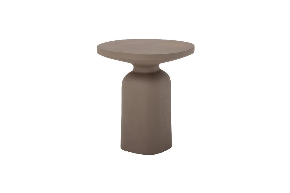 Table d'appoint en aluminium marron Millan Bloomingville