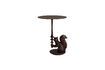 Miniature Table d'appoint en aluminium marron Nutkin 3