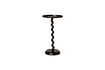 Miniature Table d'appoint en aluminium noir Graphique 2