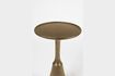 Miniature Table d'appoint en aluminum doré Noah 8