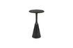 Miniature Table d'appoint en aluminum noir Noah 1