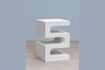 Miniature Table d'appoint en bois blanc Salvador 1