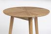 Miniature Table d'appoint en bois brun Fabio 3