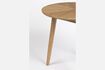 Miniature Table d'appoint en bois brun Fabio 5