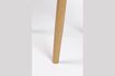 Miniature Table d'appoint en bois brun Fabio 6