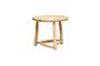 Miniature Table d'appoint en bois clair Archipel Détouré