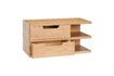 Miniature Table d'appoint en bois clair Open 2