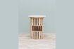 Miniature Table d'appoint en bois clair Rivage 2