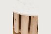 Miniature Table d'appoint en bois clair Rivage 4