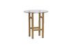 Miniature Table d'appoint en bois de frêne beige Elevate 1