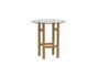 Miniature Table d'appoint en bois de frêne beige Elevate Détouré