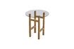 Miniature Table d'appoint en bois de frêne beige Elevate 4