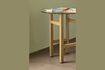 Miniature Table d'appoint en bois de frêne beige Elevate 3