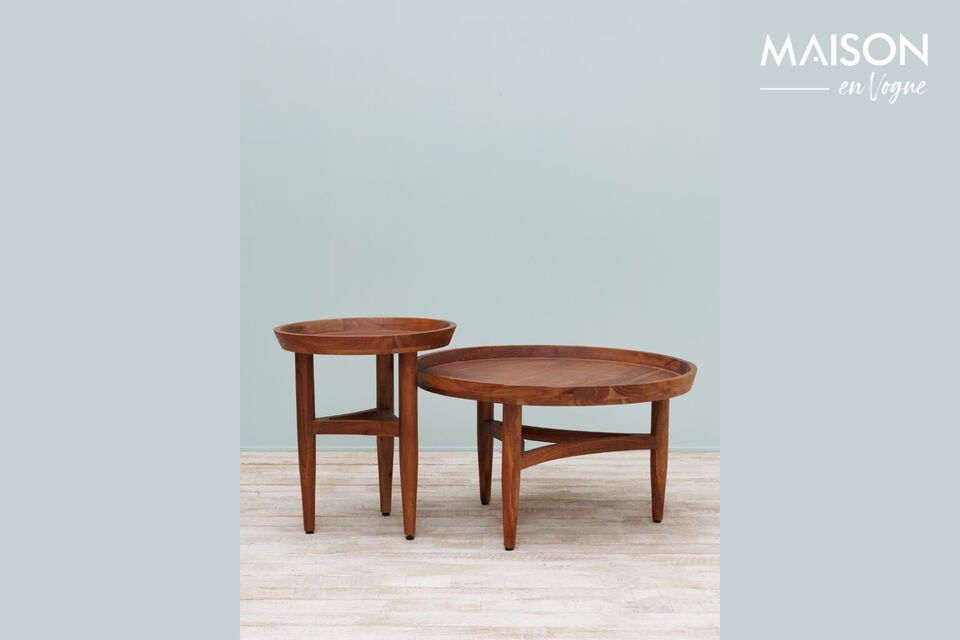 Découvrez la table d\'appoint Manille, une pièce raffinée et fonctionnelle pour votre intérieur