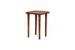 Miniature Table d'appoint en bois foncé Powell 4