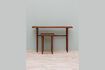 Miniature Table d'appoint en bois foncé Powell 3