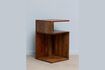 Miniature Table d'appoint en bois foncé Super 1