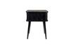 Miniature Table d'appoint en bois noir Barbier 1