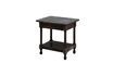 Miniature Table d'appoint en bois noir Charlotte 4