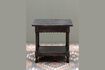 Miniature Table d'appoint en bois noir Charlotte 2