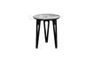 Miniature Table d'appoint en bois noir Pierre 3