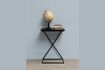 Miniature Table d'appoint en bois noir X 2