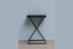 Miniature Table d'appoint en bois noir X 6