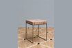 Miniature Table d'appoint en céramique rose et or Algarve 1