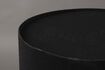 Miniature Table d'appoint en fer noir Sai 5